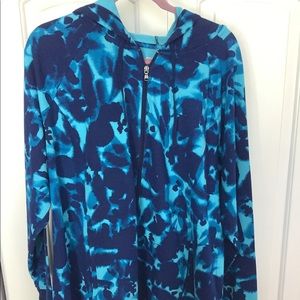 Loungewear/athletic wear baby terry jacket Generous fit 2X